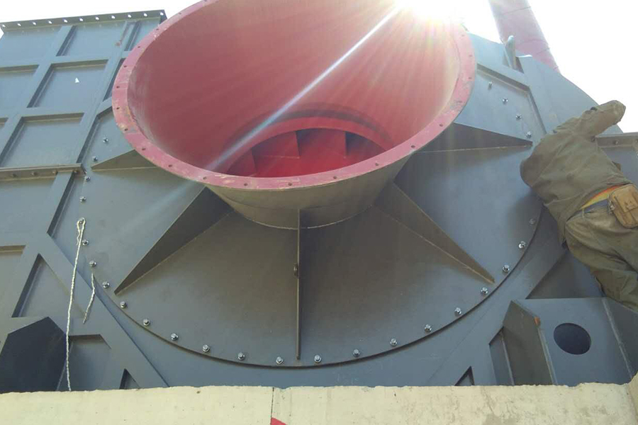 Industriya ng mga materyales sa gusali - semento rotary kiln tail exhaust fan