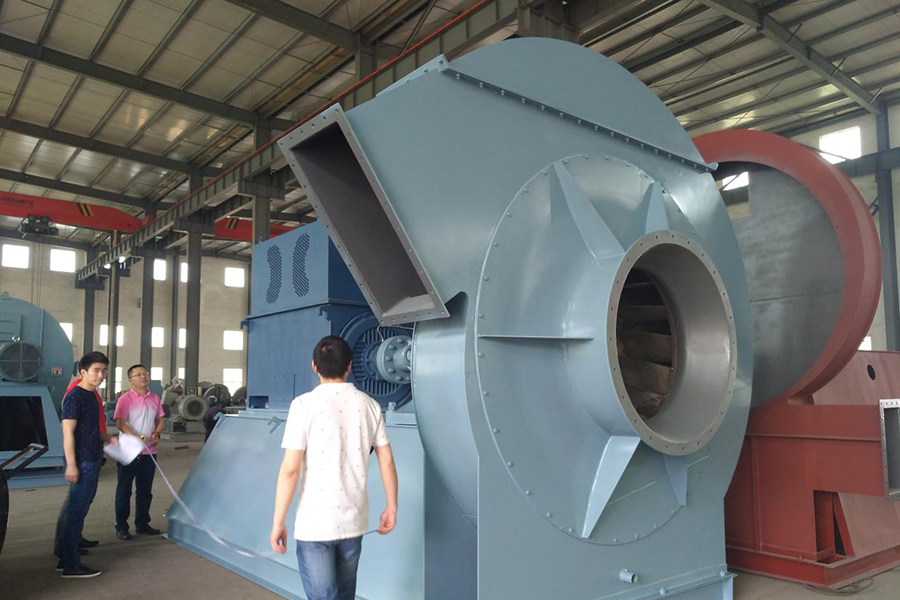 Industriya ng proteksyon sa kapaligiran - solid at likidong basura rotary kiln treatment system Flue gas fan